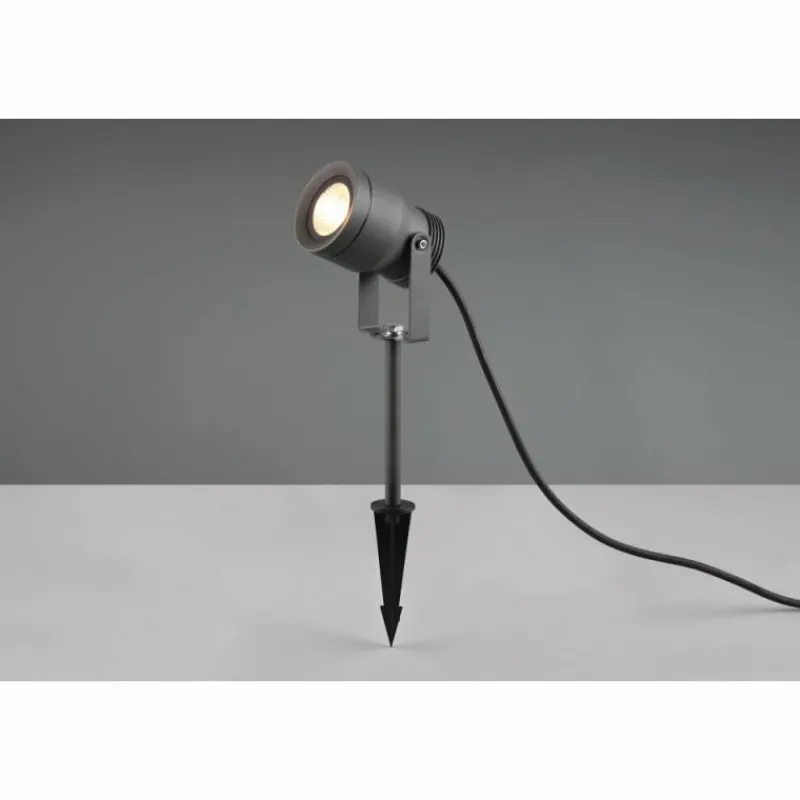 Luminaires Trio Spot de jardin Trio Mareb LED Anthracite, 1 lumière