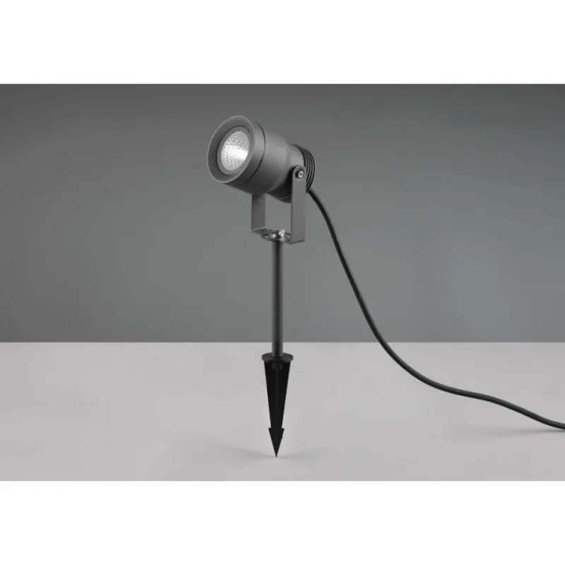 Luminaires Trio Spot de jardin Trio Mareb LED Anthracite, 1 lumière