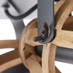 Lampes Vintages & Rétros-Luminaires Brilliant Spot de plafond Brilliant Matrix Wood Brun, Noir, 3 lumières