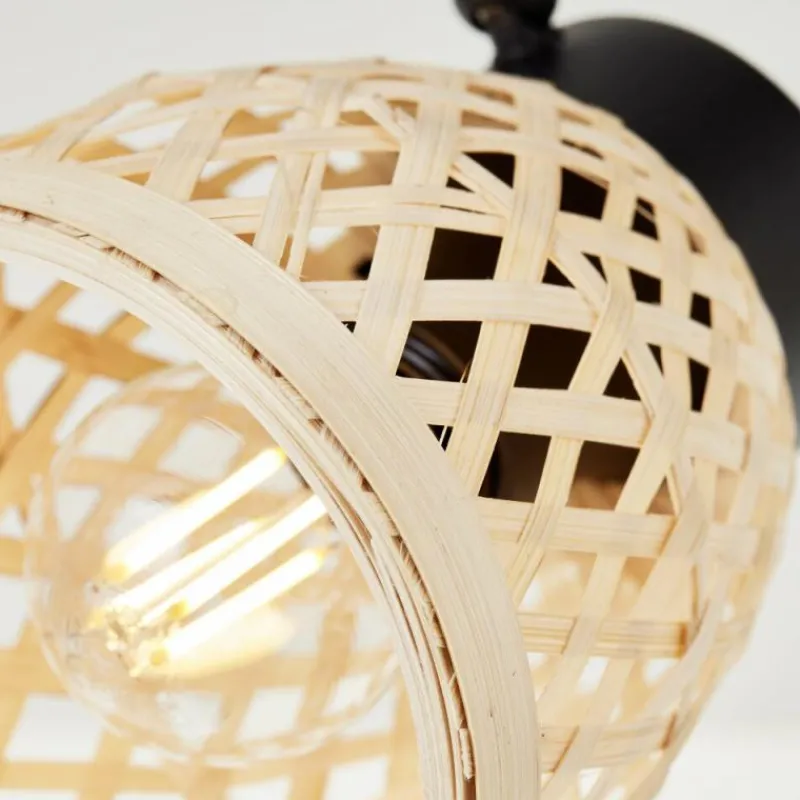 Luminaires Rustiques-Luminaires Brilliant Spot de plafond Brilliant Elize Noir, 2 lumières