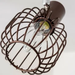 hofstein Spot de plafond Cancun Brun, 4 lumières