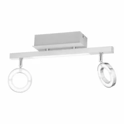 Luminaires Eglo Spot de plafond Eglo CARDILLIO 1 LED Aluminium, Chrome, 3 lumières* Éclairage Led