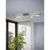 Luminaires Eglo Spot de plafond Eglo CARDILLIO 1 LED Aluminium, Chrome, 4 lumières* Éclairage Led