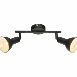 Luminaires Globo Lighting Spot de plafond Globo NAMUS Noir, 2 lumières* Spots Et Projecteurs