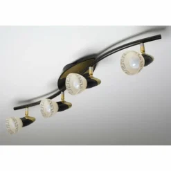 Luminaires Globo Lighting Spot de plafond Globo Novara Or, Rouille, 4 lumières