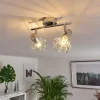 hofstein Spot de plafond Globo Xara Chrome, 2 lumières