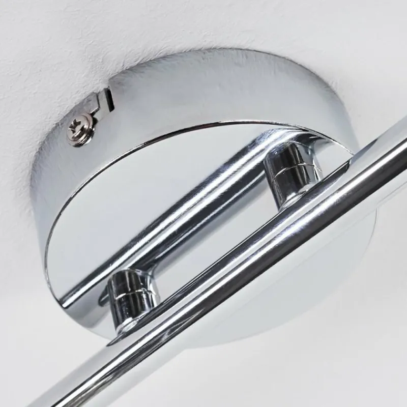 hofstein Spot de plafond Globo Xara Chrome, 2 lumières