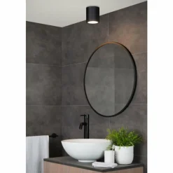 Luminaires Lucide Spot de plafond Lucide AVEN Noir, 1 lumière* Spots Et Projecteurs