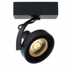 Lampes Industrielles-Luminaires Lucide Spot de plafond Lucide DORIAN LED Noir, 1 lumière