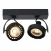 Lampes Industrielles-Luminaires Lucide Spot de plafond Lucide DORIAN LED Noir, 2 lumières