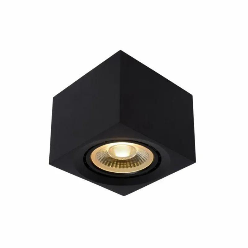 Luminaires Lucide Spot de plafond Lucide FEDLER Noir, 1 lumière* Downlights