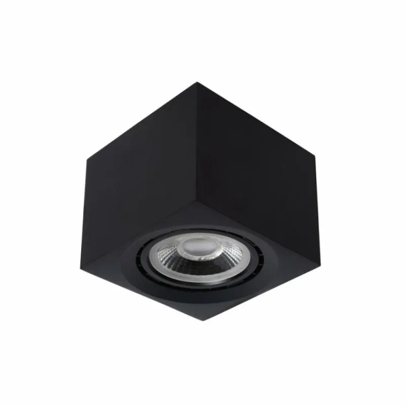 Luminaires Lucide Spot de plafond Lucide FEDLER Noir, 1 lumière* Downlights