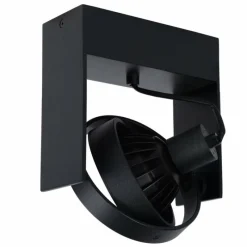 Lampes Industrielles-Luminaires Lucide Spot de plafond Lucide GRIFFON Noir, 1 lumière