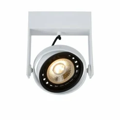 Lampes Industrielles-Luminaires Lucide Spot de plafond Lucide GRIFFON Blanc, 1 lumière
