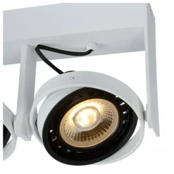 Lampes Industrielles-Luminaires Lucide Spot de plafond Lucide GRIFFON Blanc, 2 lumières