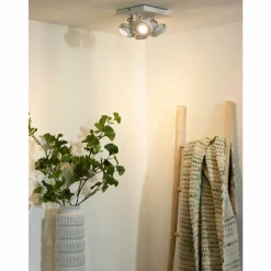 Lampes Industrielles-Luminaires Lucide Spot de plafond Lucide LANDA LED Blanc, 4 lumières