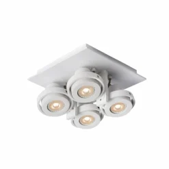 Lampes Industrielles-Luminaires Lucide Spot de plafond Lucide LANDA LED Blanc, 4 lumières