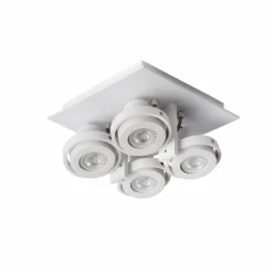 Lampes Industrielles-Luminaires Lucide Spot de plafond Lucide LANDA LED Blanc, 4 lumières