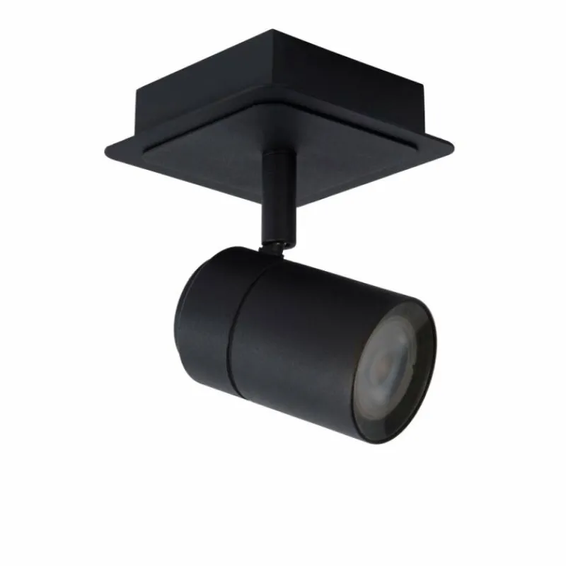 Lampes Industrielles-Luminaires Lucide Spot de plafond Lucide LENNERT LED Noir, 1 lumière