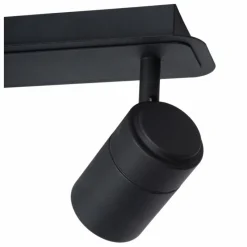 Lampes Industrielles-Luminaires Lucide Spot de plafond Lucide LENNERT LED Noir, 2 lumières
