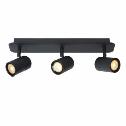 Lampes Industrielles-Luminaires Lucide Spot de plafond Lucide LENNERT LED Noir, 3 lumières