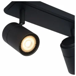Lampes Industrielles-Luminaires Lucide Spot de plafond Lucide LENNERT LED Noir, 3 lumières
