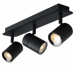 Lampes Industrielles-Luminaires Lucide Spot de plafond Lucide LENNERT LED Noir, 3 lumières