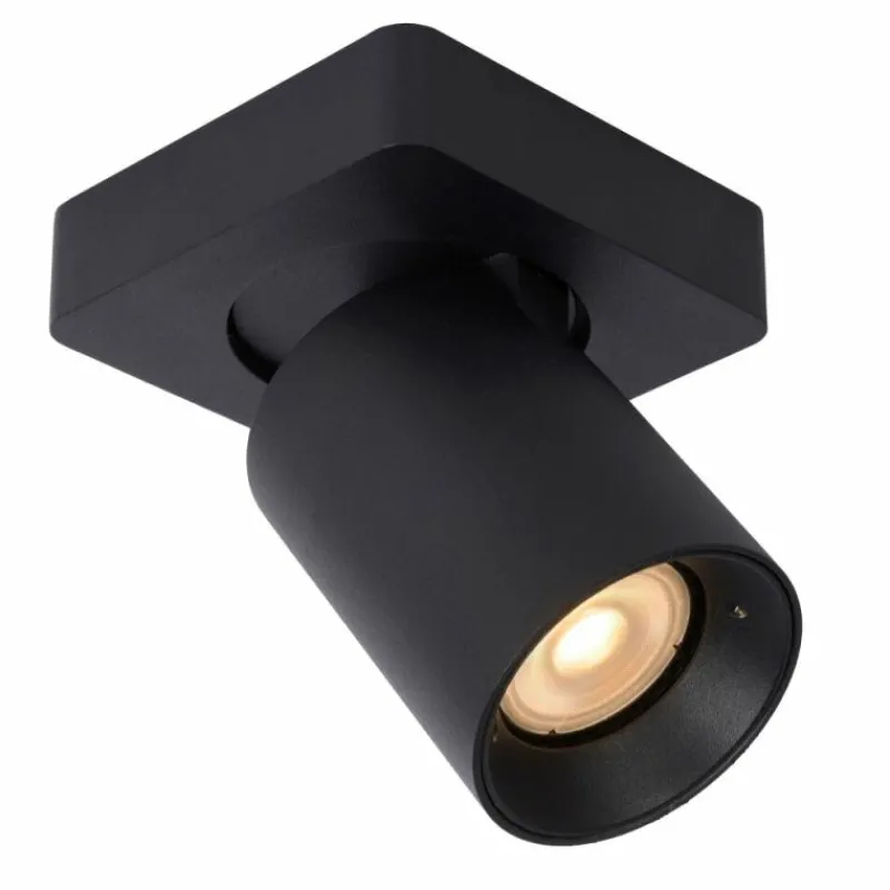Luminaires Lucide Spot de plafond Lucide NIGEL LED Noir, 1 lumière* Éclairage Led