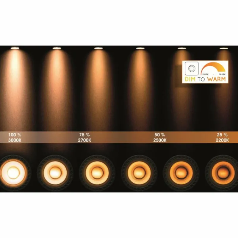 Luminaires Lucide Spot de plafond Lucide NIGEL LED Noir, 1 lumière* Éclairage Led