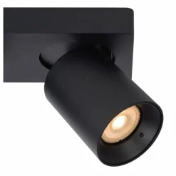 Luminaires Lucide Spot de plafond Lucide NIGEL LED Noir, 2 lumières* Éclairage Led