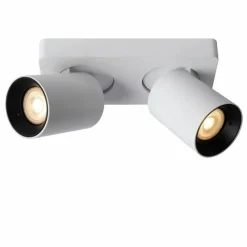 Luminaires Lucide Spot de plafond Lucide NIGEL LED Blanc, 2 lumières* Éclairage Led