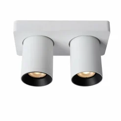 Luminaires Lucide Spot de plafond Lucide NIGEL LED Blanc, 2 lumières* Éclairage Led