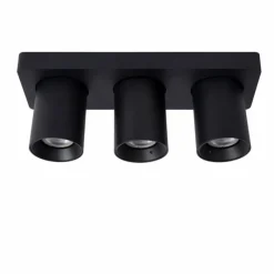 Luminaires Lucide Spot de plafond Lucide NIGEL LED Noir, 3 lumières* Éclairage Led