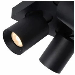 Luminaires Lucide Spot de plafond Lucide NIGEL LED Noir, 4 lumières* Éclairage Led
