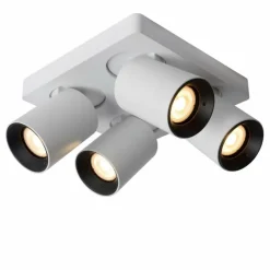 Luminaires Lucide Spot de plafond Lucide NIGEL LED Blanc, 4 lumières* Éclairage Led