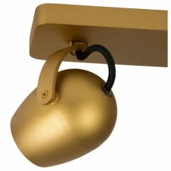Lampes Dorées-Luminaires Lucide Spot de plafond Lucide PRESTON LED Or, Laiton, 2 lumières