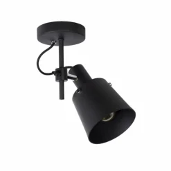Lampes Industrielles-Luminaires Lucide Spot de plafond Lucide QUINNY Noir, 1 lumière