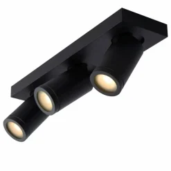 Luminaires Lucide Spot de plafond Lucide TAYLOR LED Noir, 3 lumières* Éclairage Led