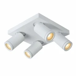 Luminaires Lucide Spot de plafond Lucide TAYLOR LED Blanc, 4 lumières* Éclairage Led
