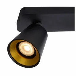 Luminaires Lucide Spot de plafond Lucide TURNON LED Noir, 2 lumières* Éclairage Led