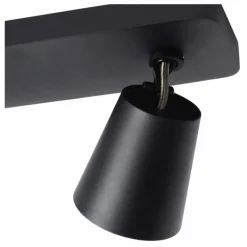 Luminaires Lucide Spot de plafond Lucide TURNON LED Noir, 2 lumières* Éclairage Led