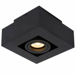 Luminaires Scandinaves-Luminaires Lucide Spot de plafond Lucide XIRAX LED Noir, 1 lumière