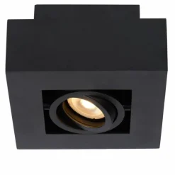 Luminaires Scandinaves-Luminaires Lucide Spot de plafond Lucide XIRAX LED Noir, 1 lumière