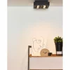 Luminaires Scandinaves-Luminaires Lucide Spot de plafond Lucide XIRAX LED Noir, 4 lumières