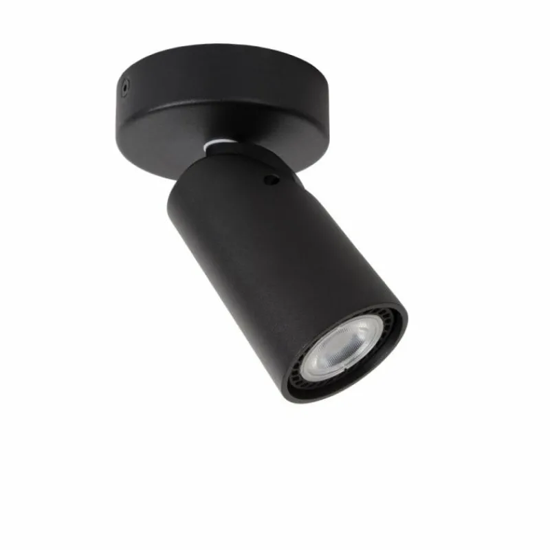 Luminaires Scandinaves-Luminaires Lucide Spot de plafond Lucide XYRUS LED Noir, 1 lumière