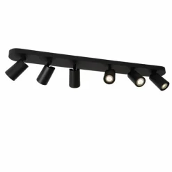 Luminaires Scandinaves-Luminaires Lucide Spot de plafond Lucide XYRUS LED Noir, 6 lumières