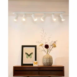 Luminaires Scandinaves-Luminaires Lucide Spot de plafond Lucide XYRUS LED Blanc, 6 lumières