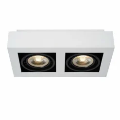 Luminaires Lucide Spot de plafond Lucide ZEFIX LED Blanc, 2 lumières* Spots Et Projecteurs
