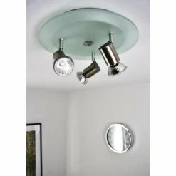 Sonstiges Spot de plafond Nickel mat, 3 lumières* Spots Et Projecteurs