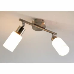 Luminaires Rustiques-Luminaires Reality Spot de plafond Reality Acier inoxydable, Blanc